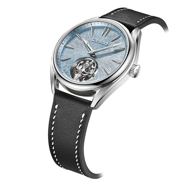 Peacock Divine Craft Hand-Made Micro-Engraved Ultra-Thin Tourbillon Watch [Limited Edition] Peacock