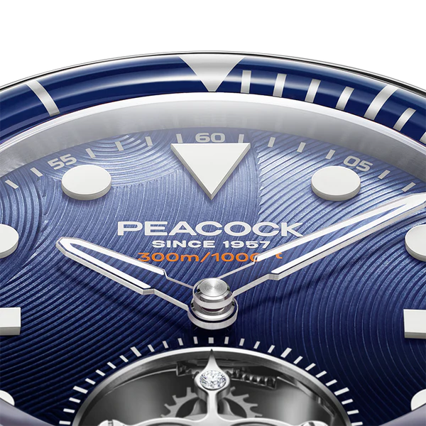 Peacock HAIYI Tourbillon Watch Diver [Limited Edition] Peacock