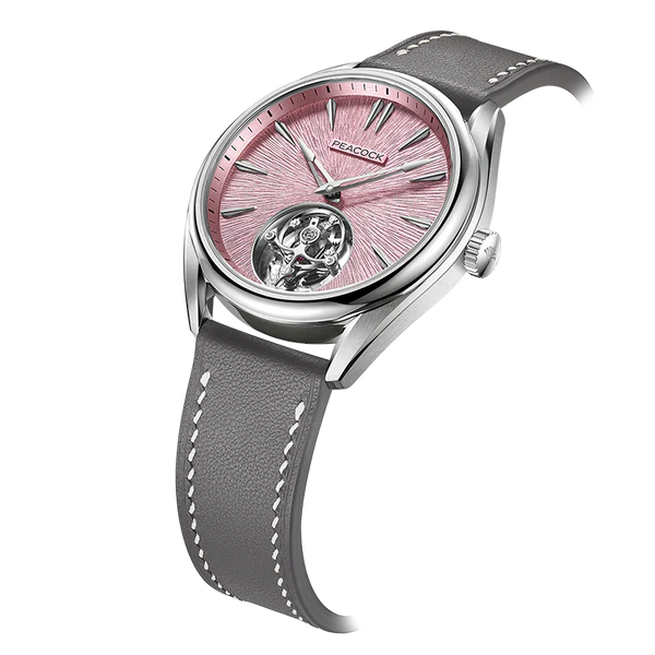 Peacock Divine Craft Hand-Made Micro-Engraved Ultra-Thin Tourbillon Watch [Limited Edition] Peacock