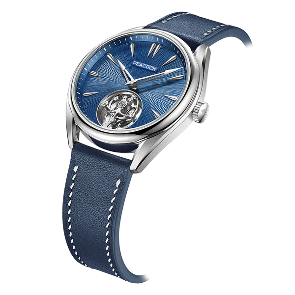 Peacock Divine Craft Hand-Made Micro-Engraved Ultra-Thin Tourbillon Watch [Limited Edition] Peacock