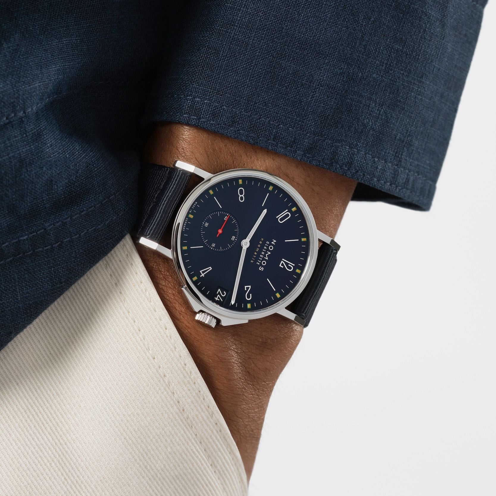 Ahoi neomatik 38 date Atlantic NOMOS Glashütte