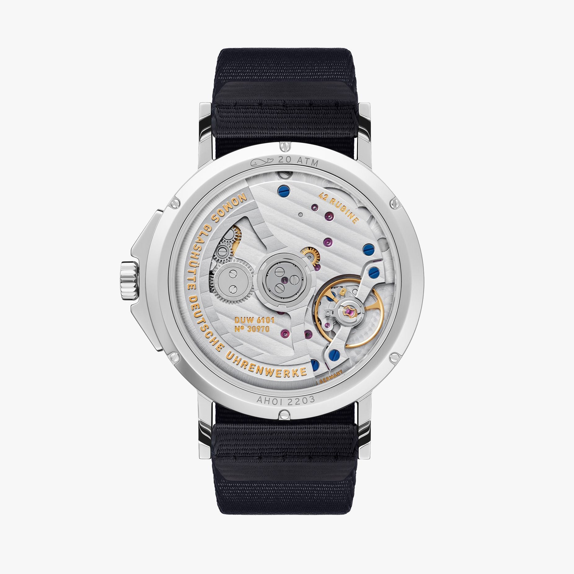 Ahoi neomatik 38 date NOMOS Glashütte