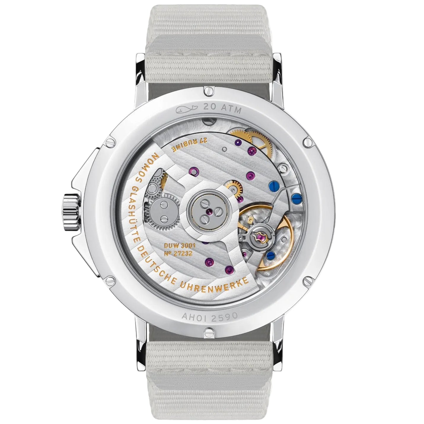 Ahoi neomatik siren blue NOMOS Glashütte