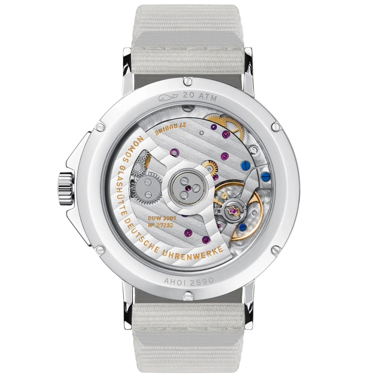 Ahoi neomatik siren white NOMOS Glashütte
