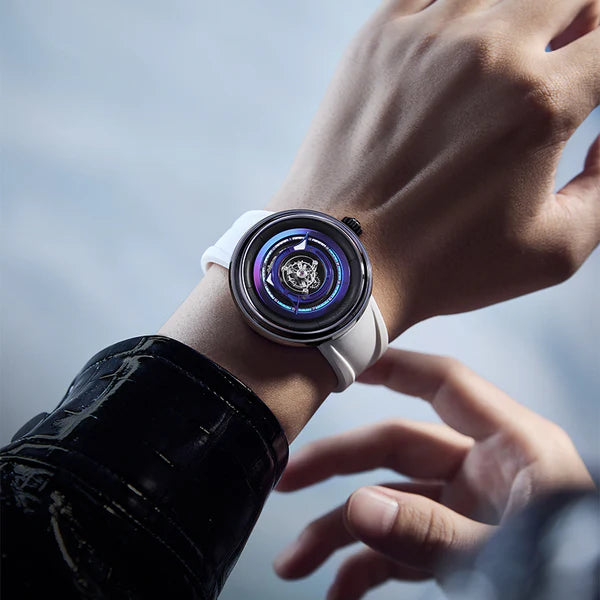 Peacock Black Hole Central Tourbillon Watch– Event Horizon Edition Peacock