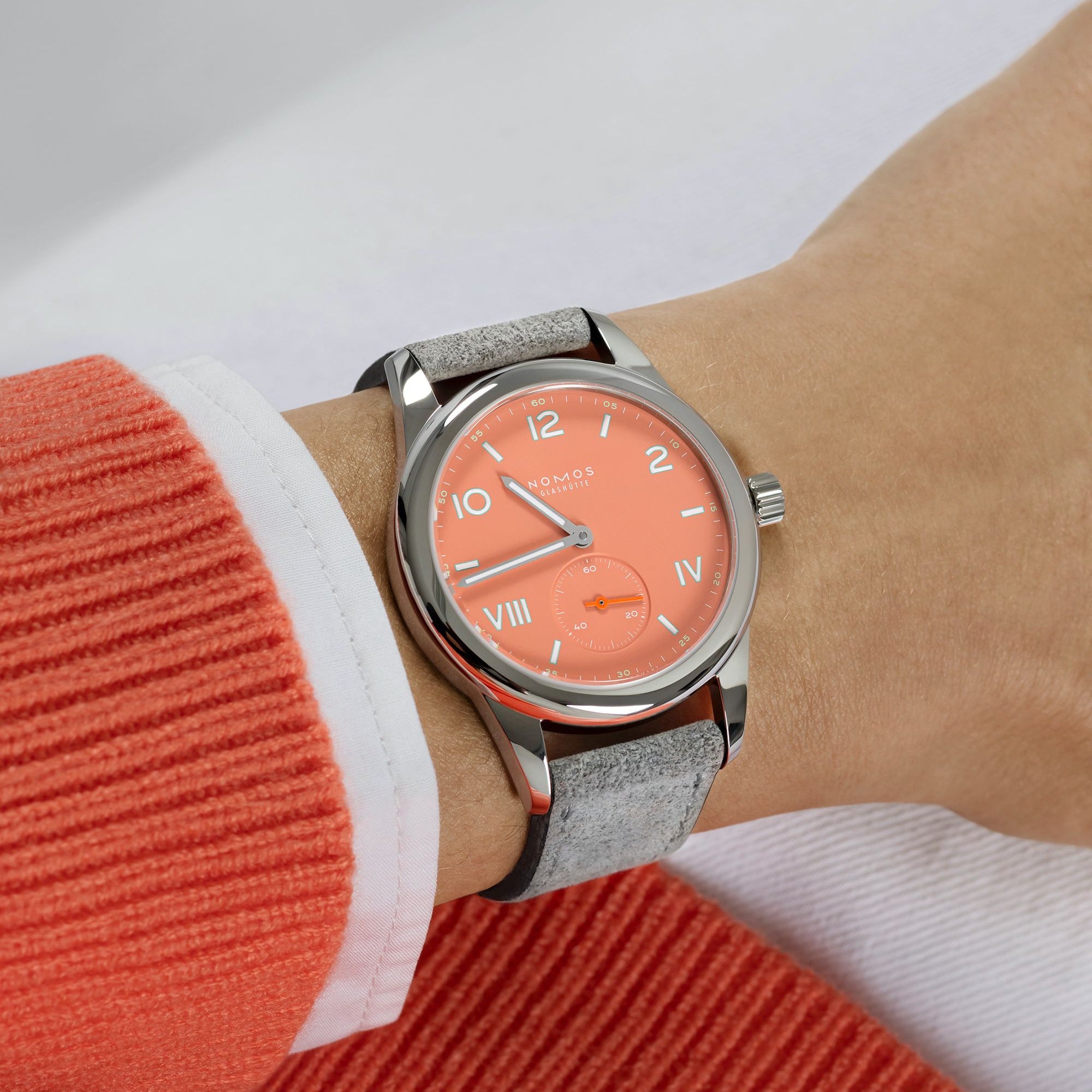 Club Campus cream coral NOMOS Glashütte