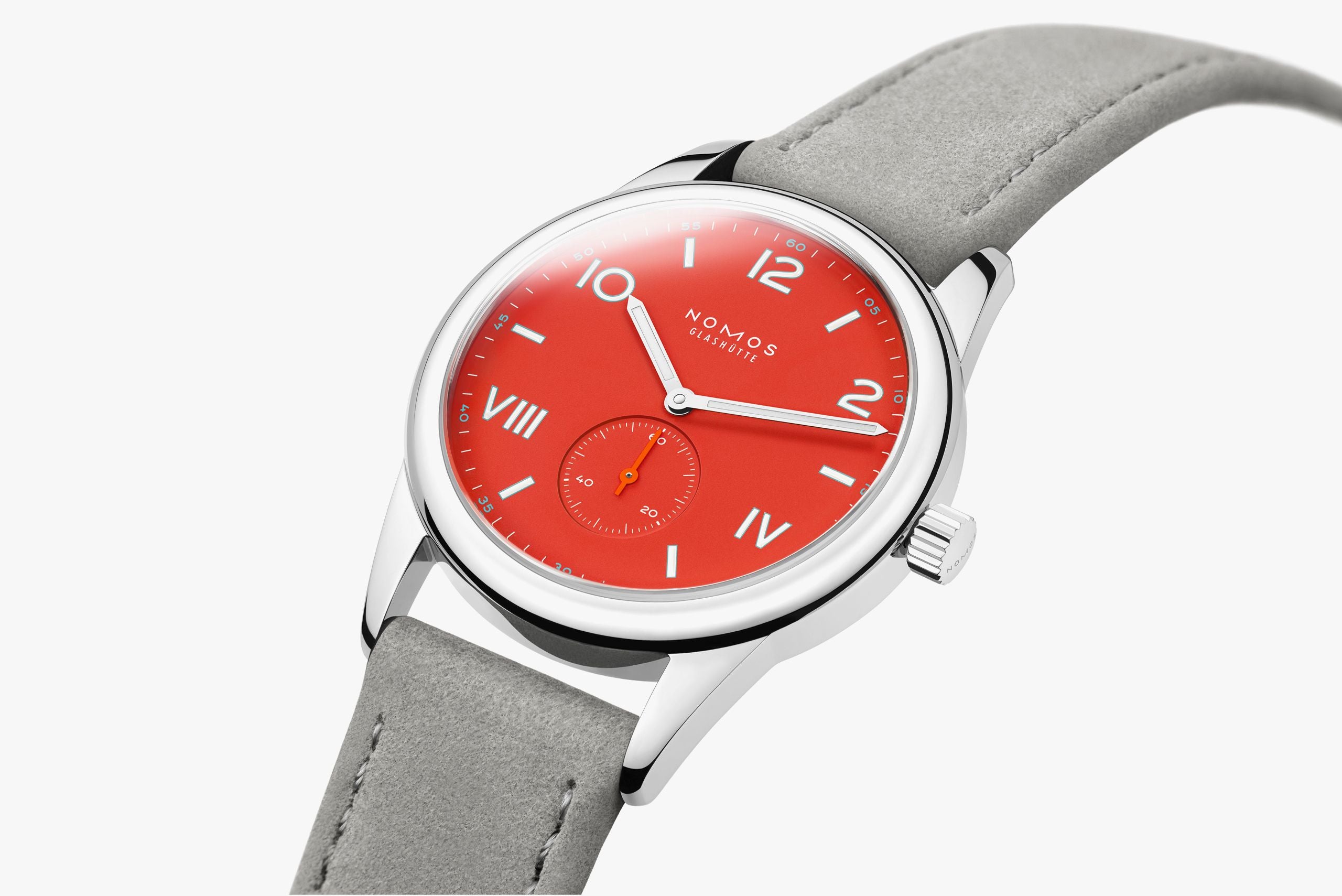 Club Campus 38 nonstop red NOMOS Glashütte