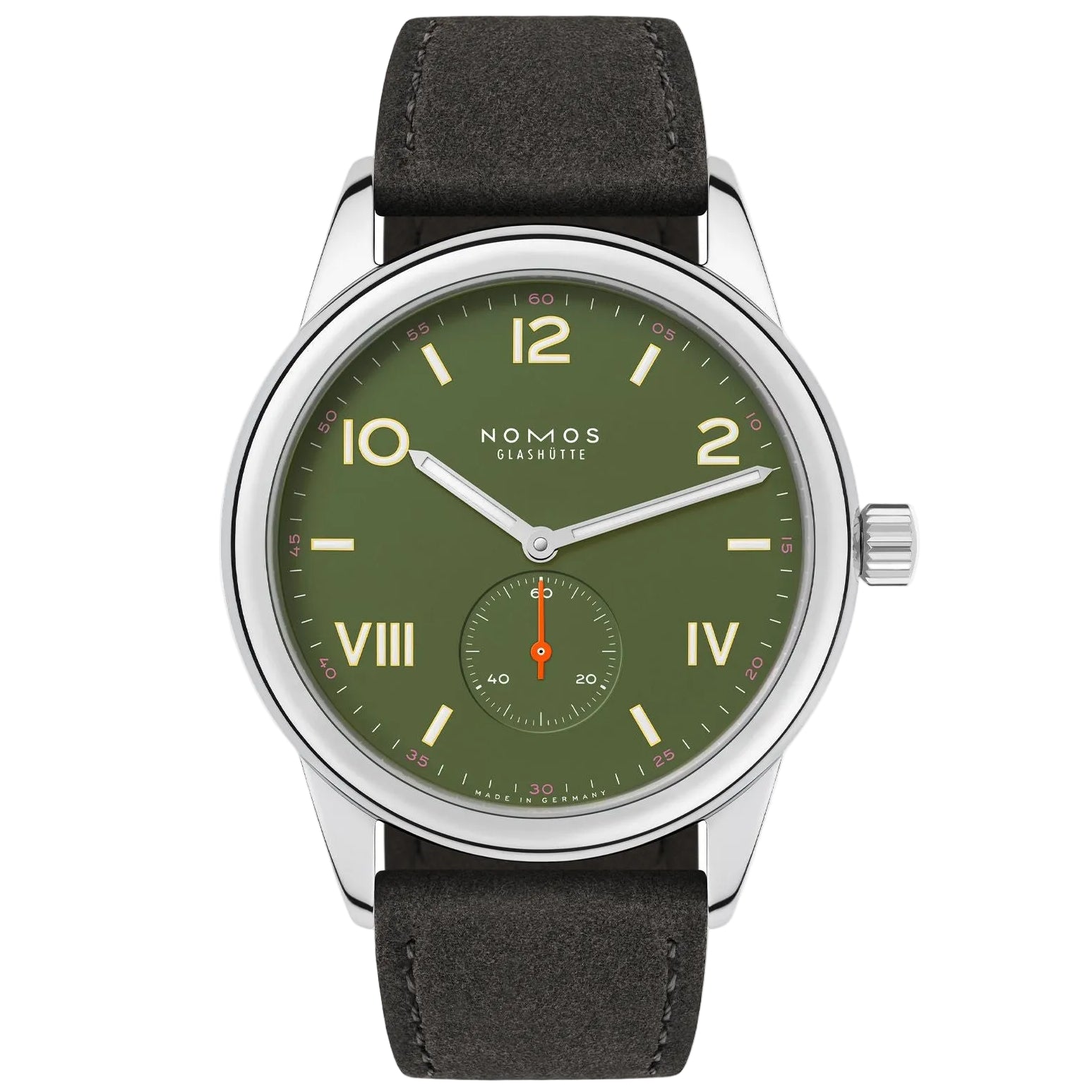 Club Campus 38 all olive NOMOS Glashütte