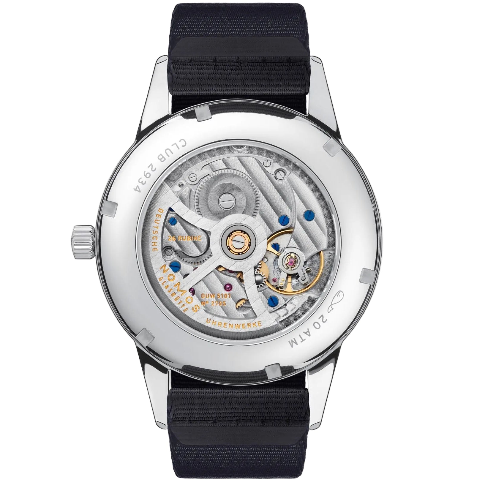 Club automatic date Atlantic NOMOS Glashütte