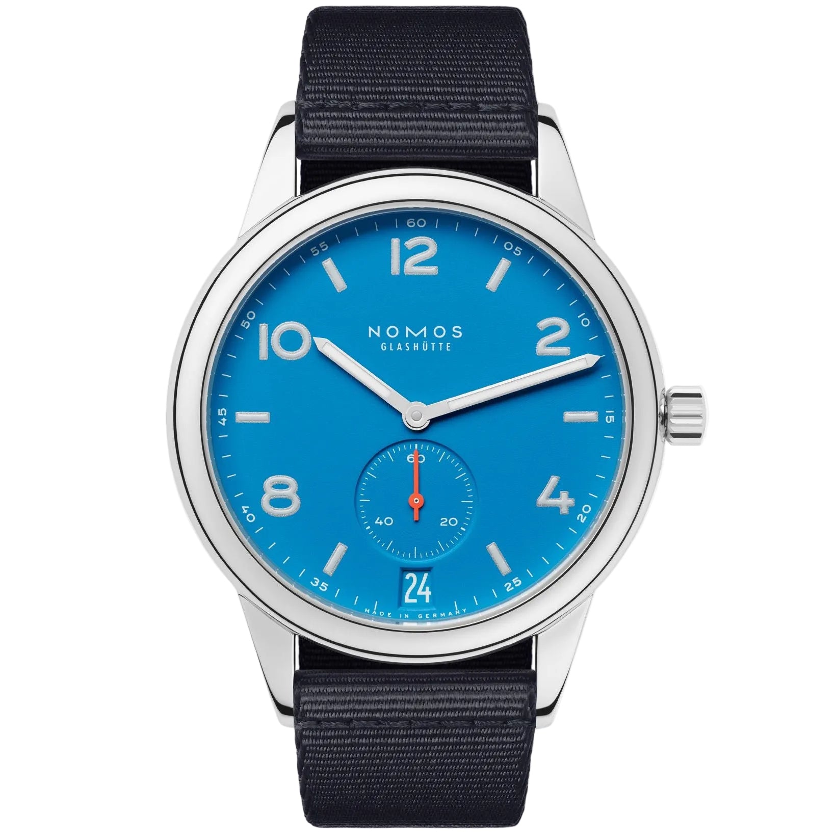 Club automatic date siren blue NOMOS Glashütte