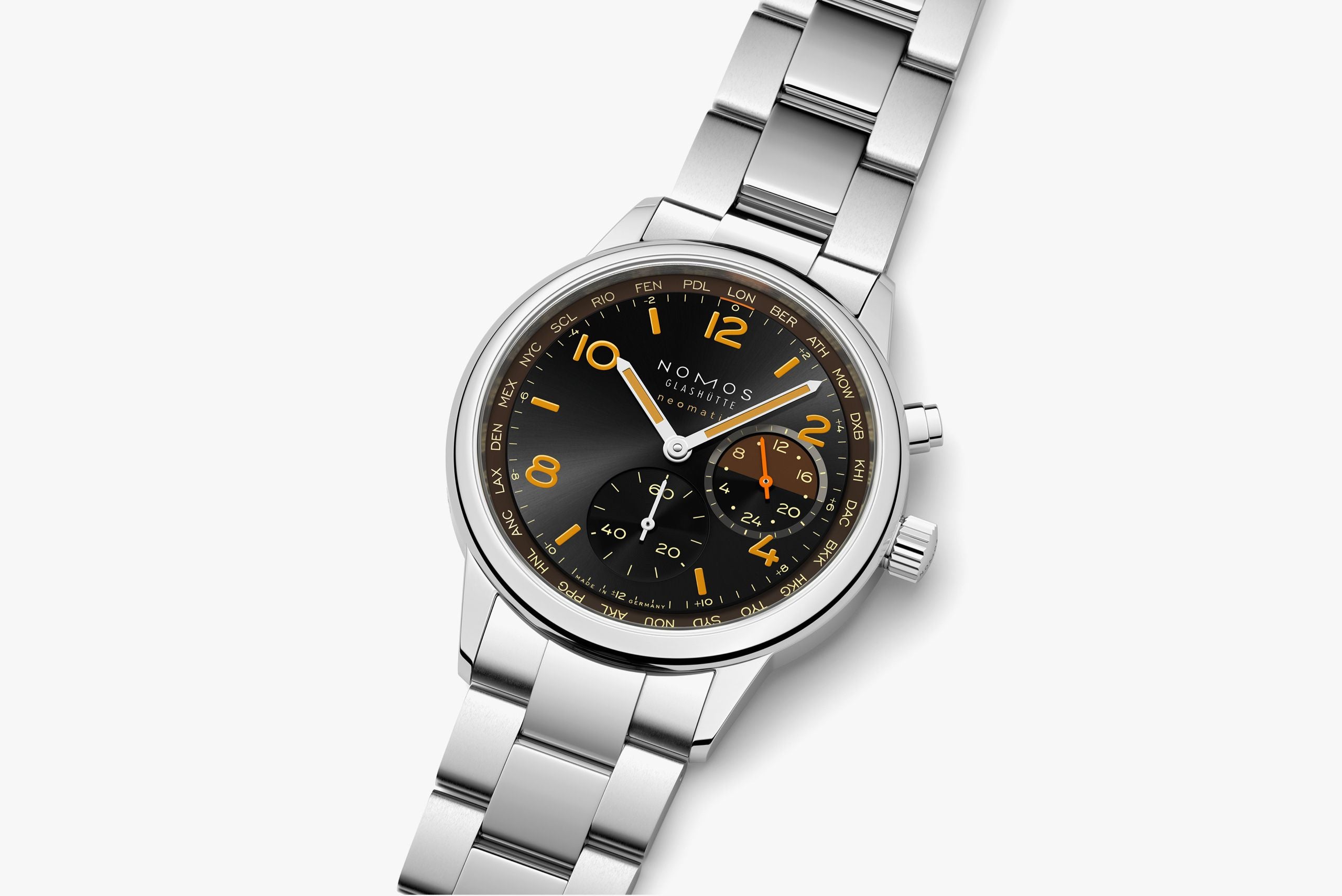 Club Sport neomatik Worldtimer Grid