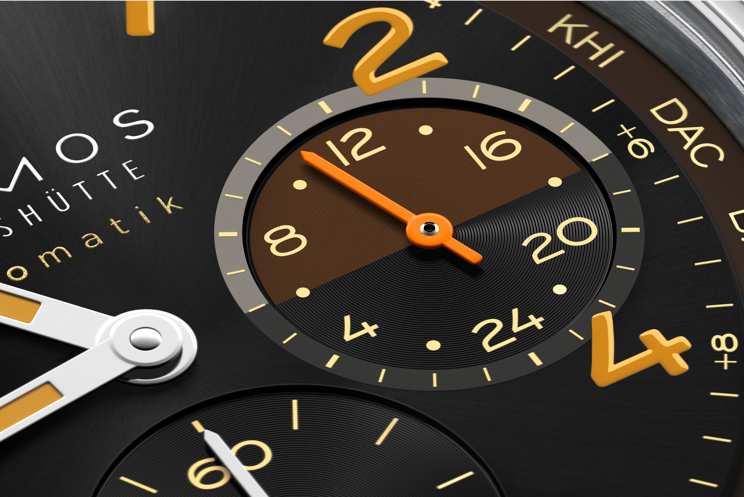 Club Sport neomatik Worldtimer Grid