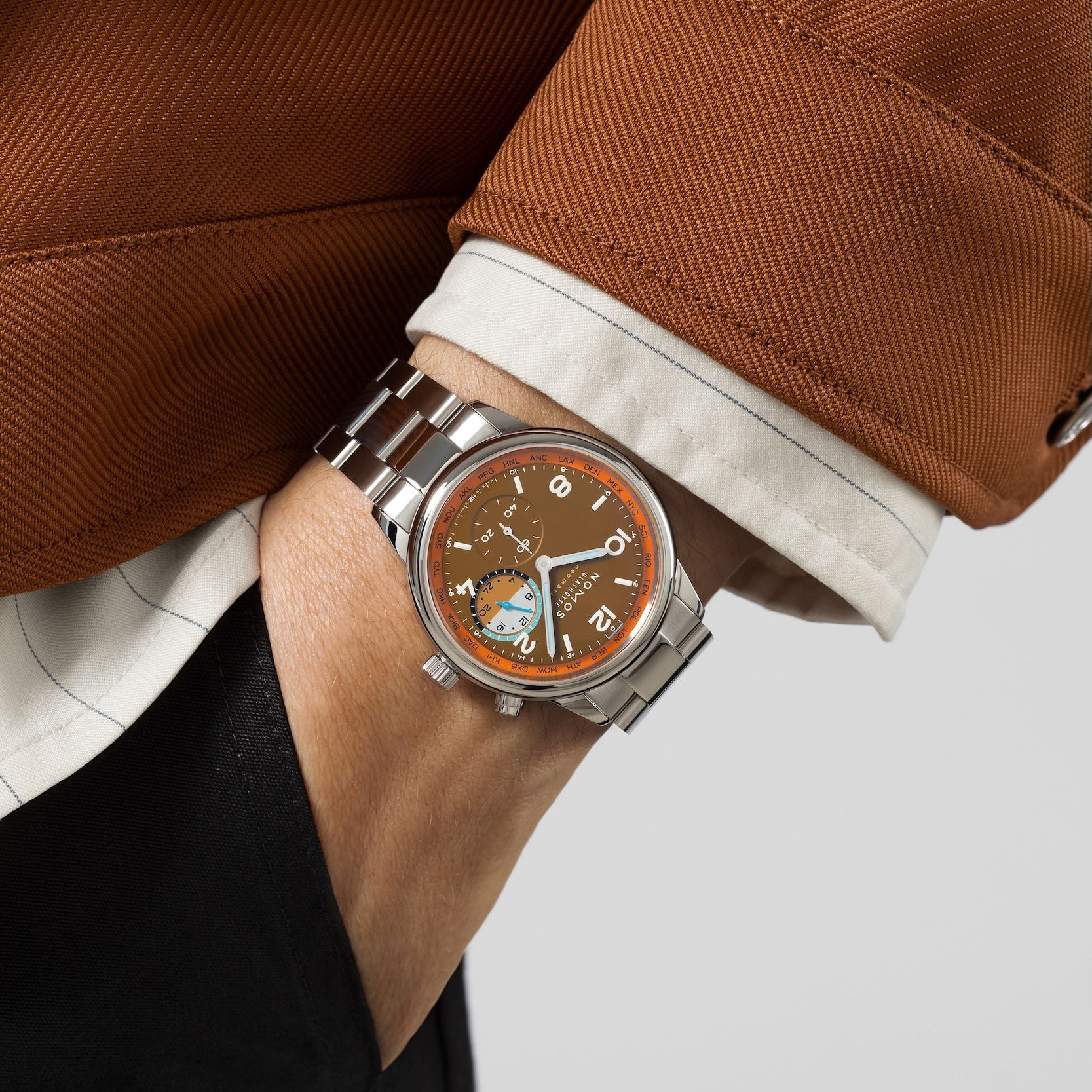 Club Sport neomatik Worldtimer Canyon
