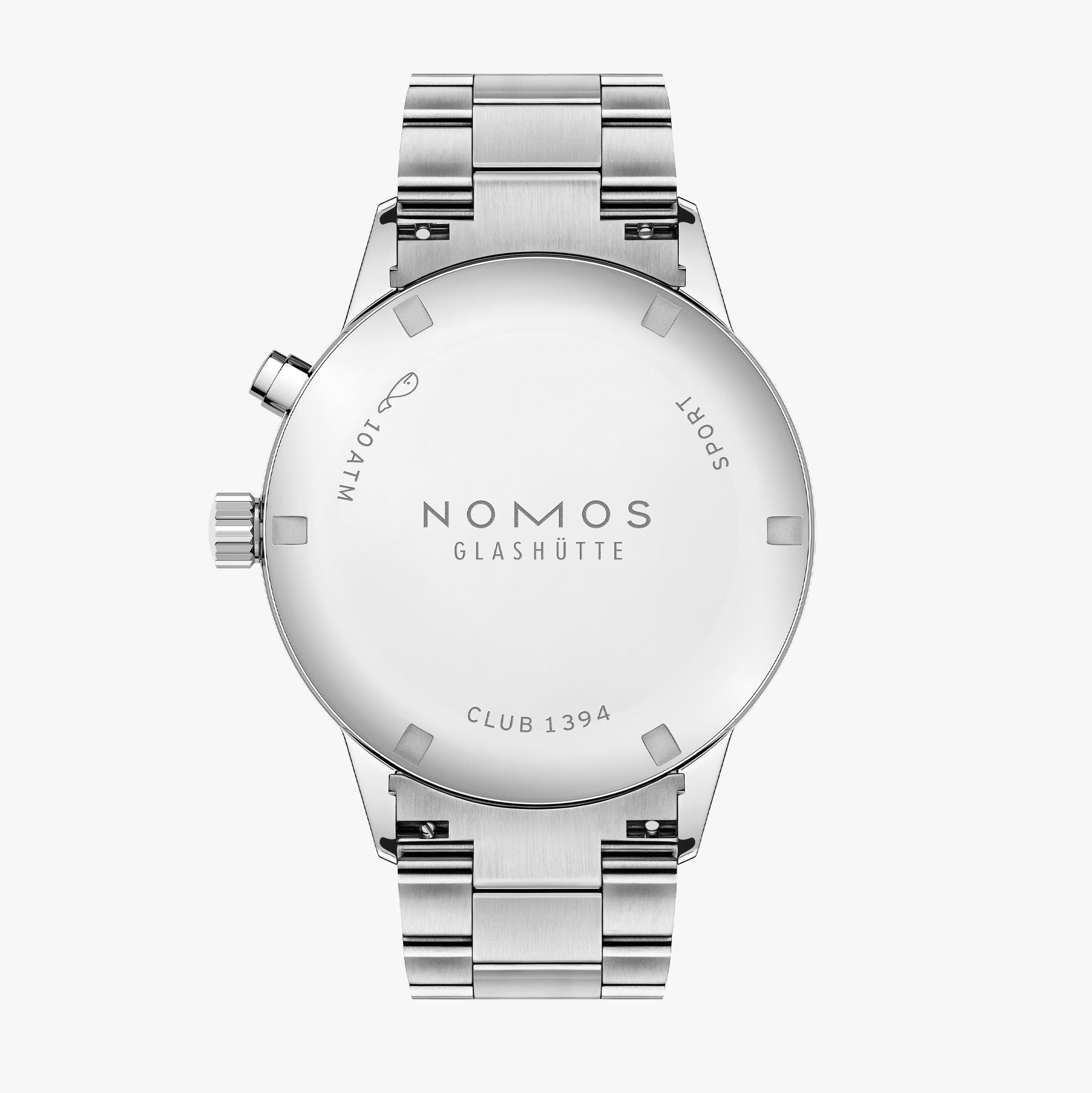 Club Sport neomatik Worldtimer silver NOMOS Glashütte