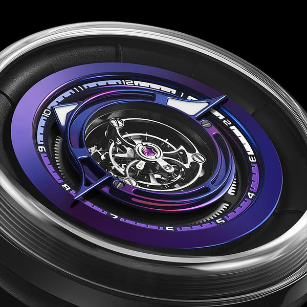 Peacock Black Hole Central Tourbillon Watch– Event Horizon Edition Peacock