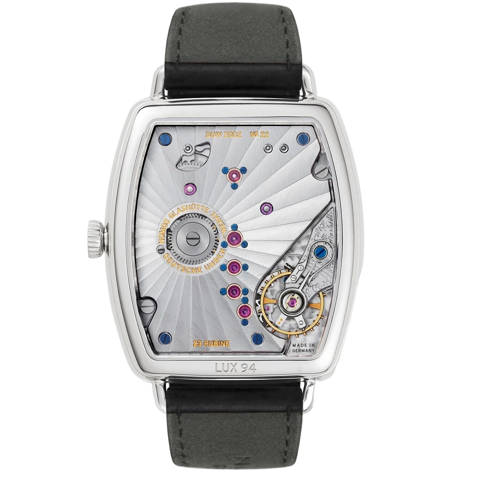 Lux white gold NOMOS Glashütte