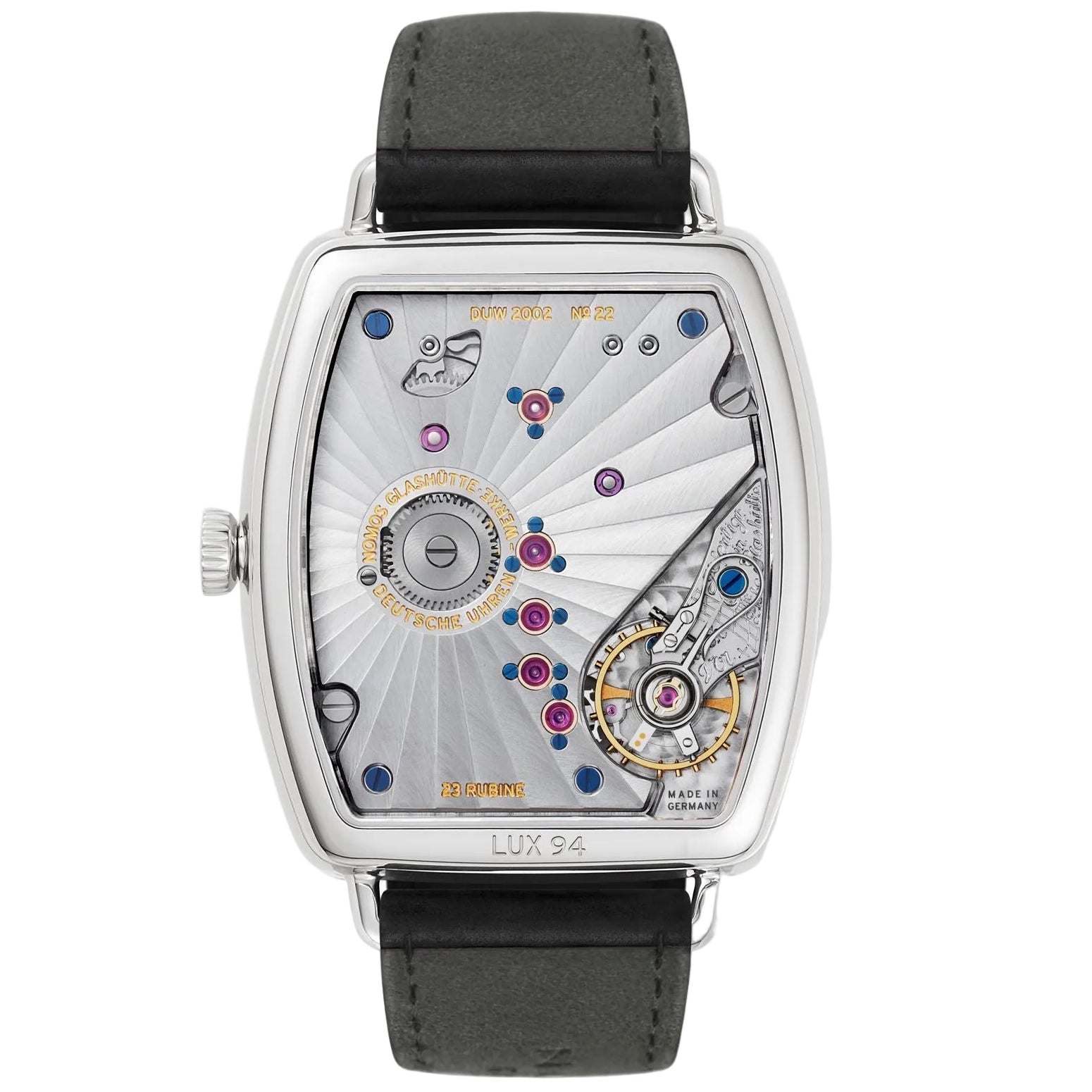 Lux white gold light NOMOS Glashütte