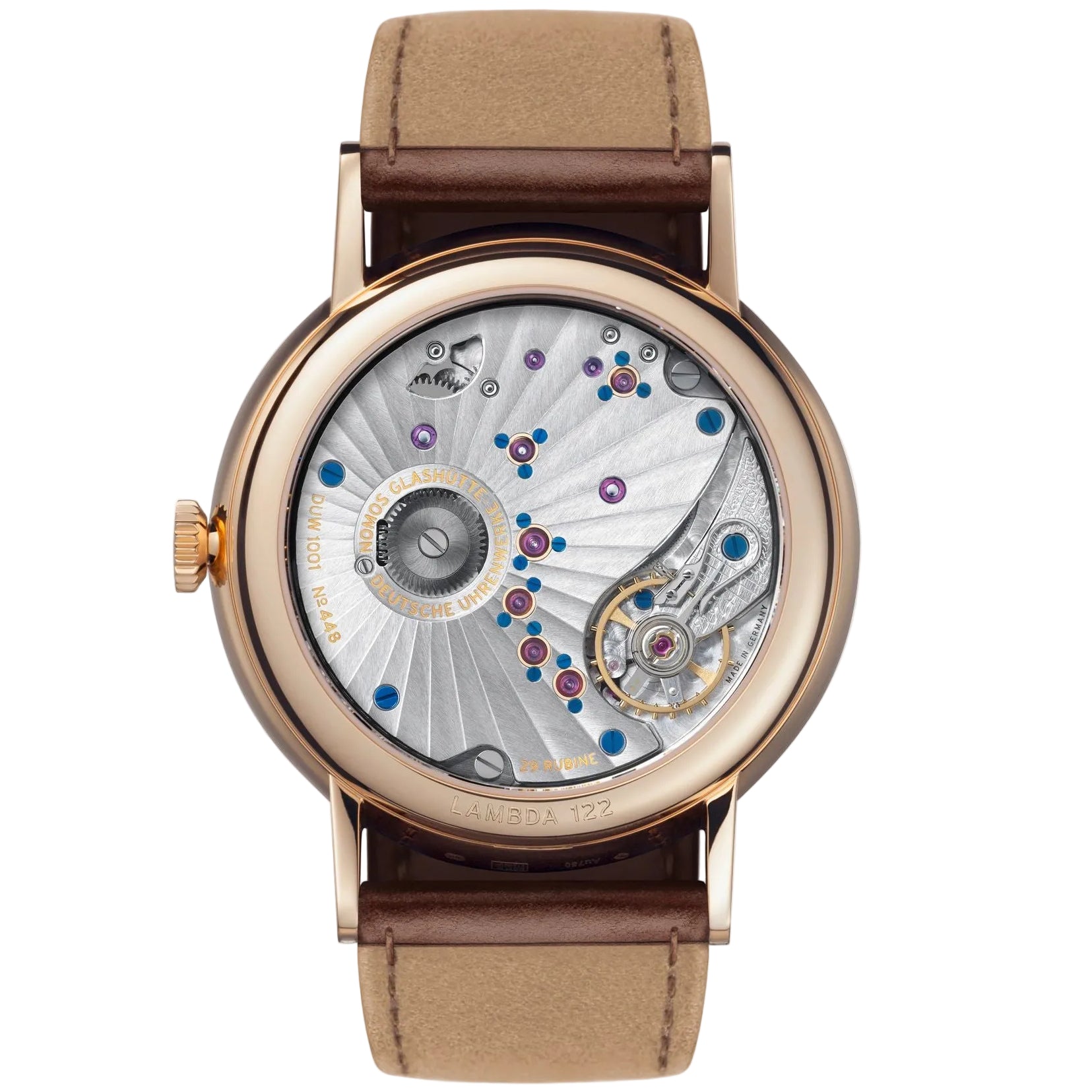 Lambda rose gold NOMOS Glashütte