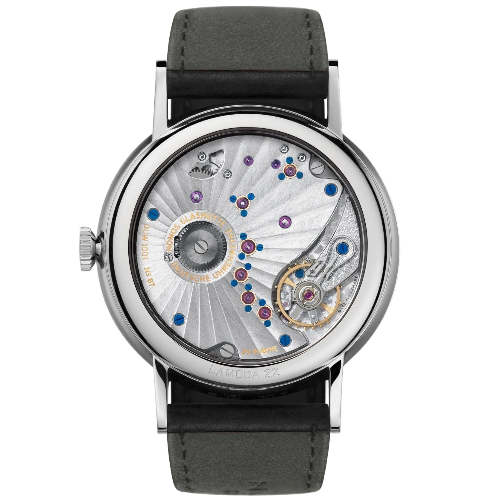 Lambda deep blue NOMOS Glashütte