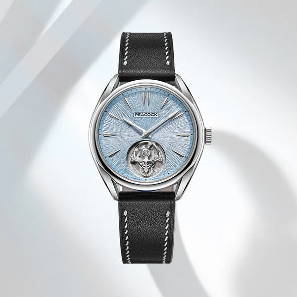Peacock Divine Craft Hand-Made Micro-Engraved Ultra-Thin Tourbillon Watch [Limited Edition] Peacock
