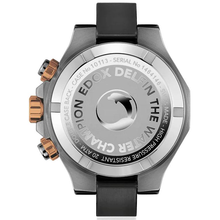 EDOX MEN'S DELFIN THE ORIGINAL CHRONOGRAPH QUARTZ WATCH