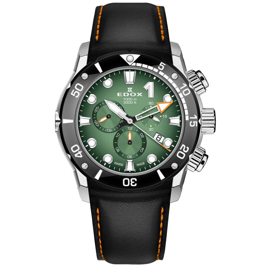 EDOX MEN'S CO-1 CHRONOGRAPH QUARTZ WATCH