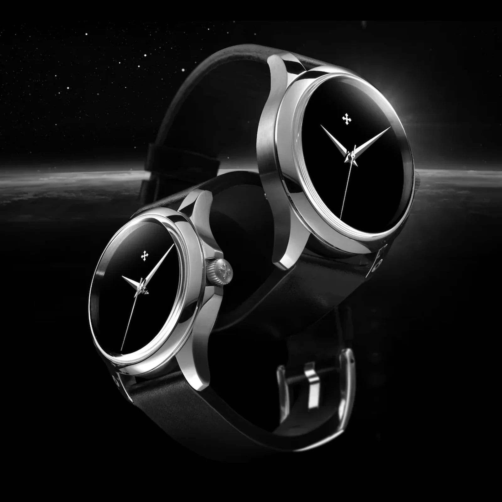 Redentore Ultrablack 36mm With Additional Metal Band 1121510AMB Venezianico