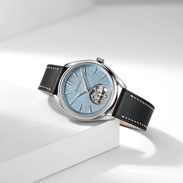 Peacock Divine Craft Hand-Made Micro-Engraved Ultra-Thin Tourbillon Watch [Limited Edition] Peacock