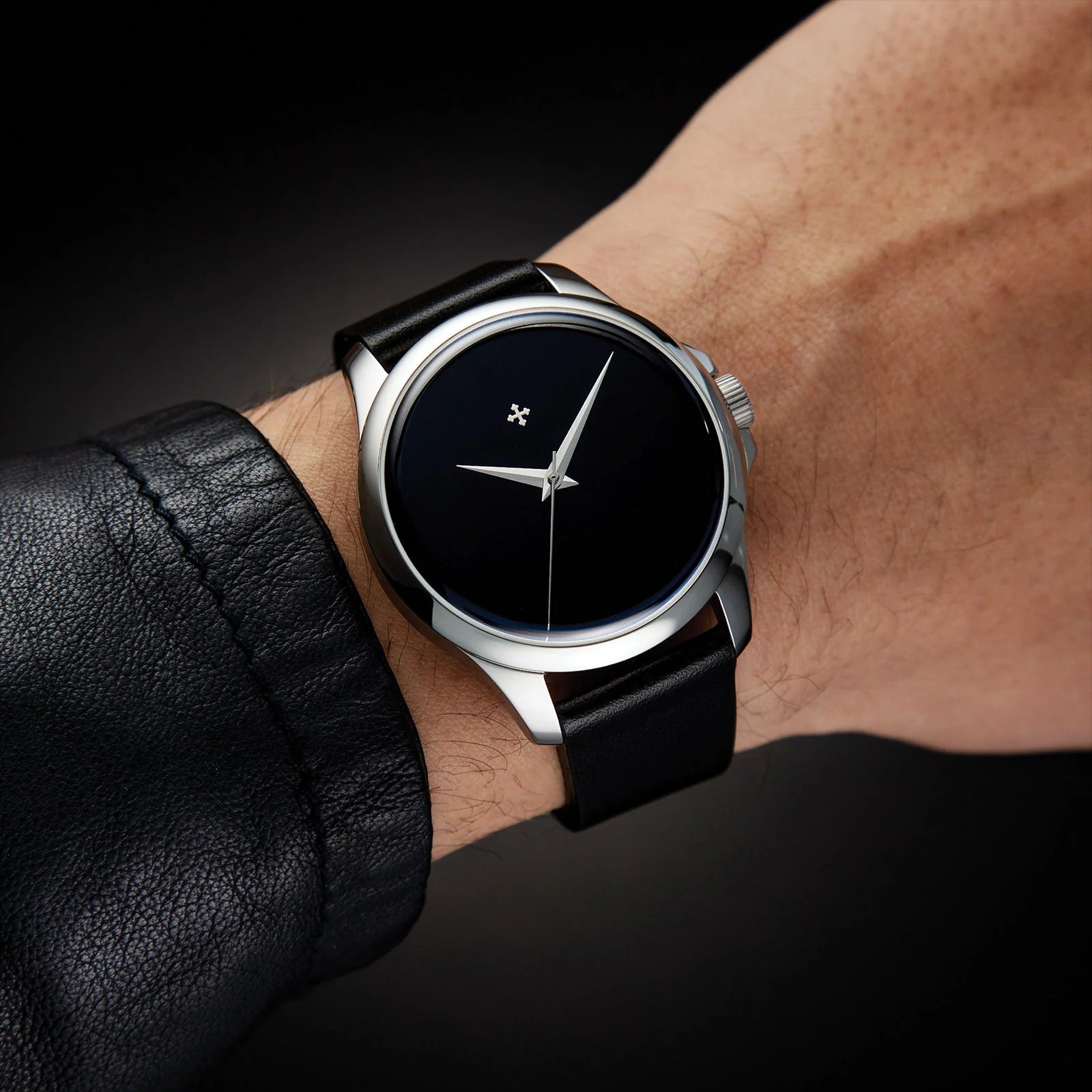 Redentore Ultrablack 40mm With Additional Metal Band 1221510AMB Venezianico