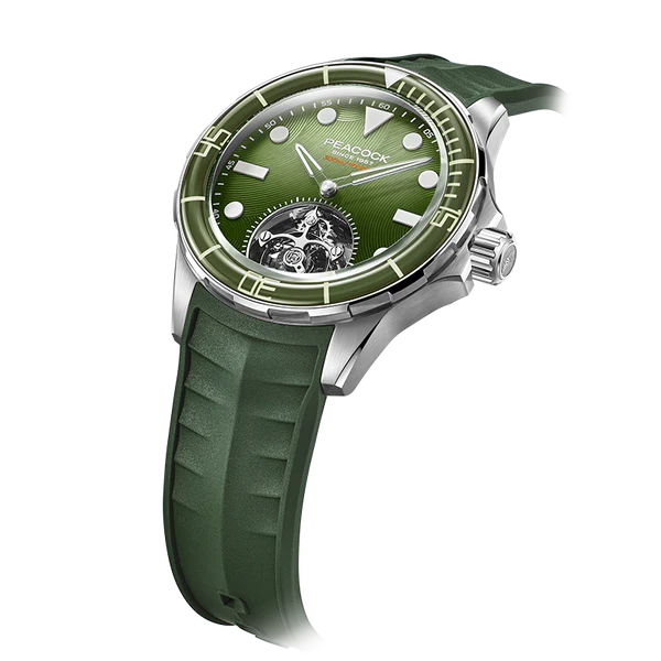 Peacock HAIYI Tourbillon Watch Diver [Limited Edition] Peacock