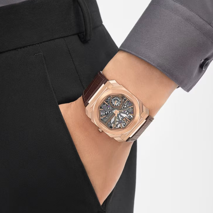 Bvlgari Octo Finissimo 103667 BGO P 40 G XTSK Manual Winding 40mm