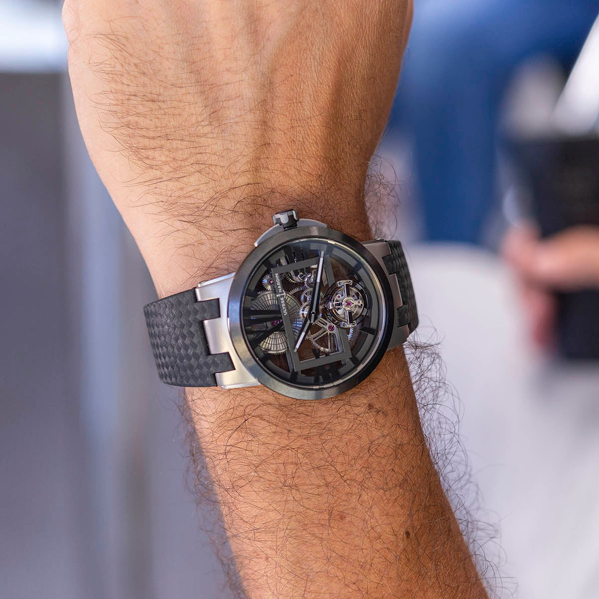 Ulysse Nardin Executive Skeleton 1713-139 Tourbillon 45Mm Men’s Watch