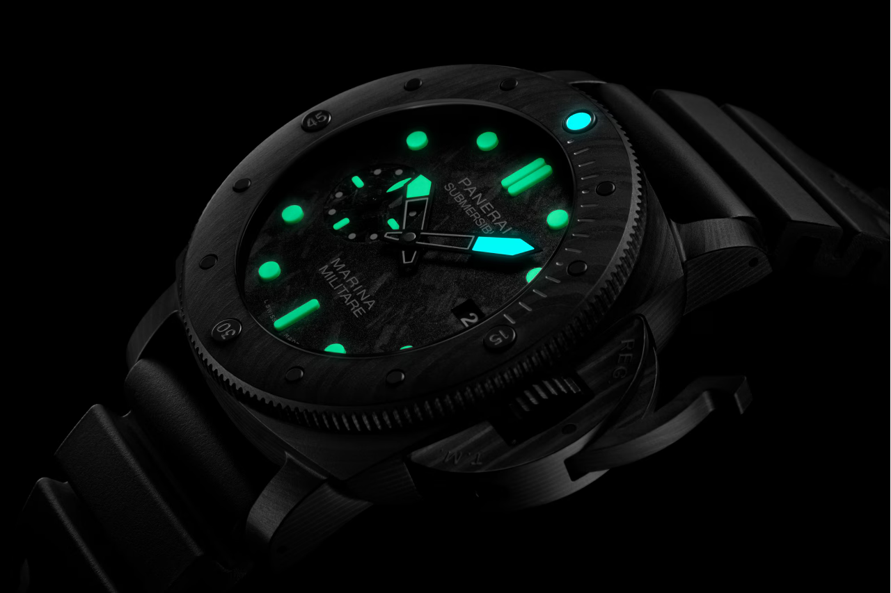 Submersible Marina Militare 47mm, Carbotech™ PAM02979
