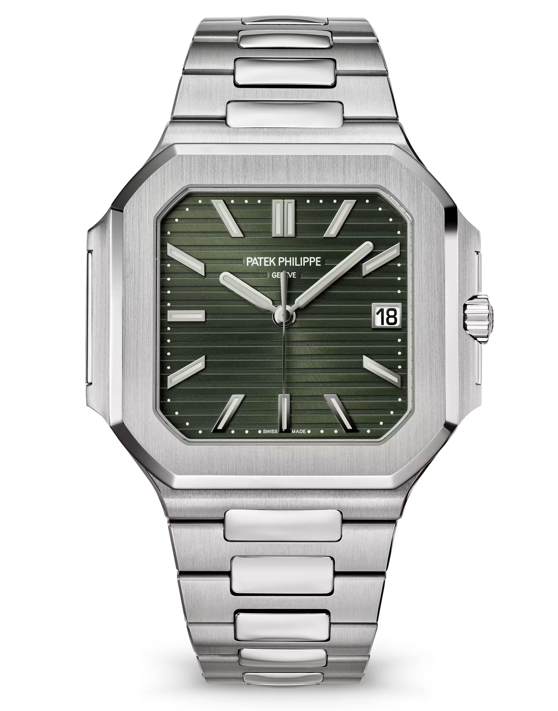 Patek Philippe Cubitus 5821/1A Self-Winding Green Dial