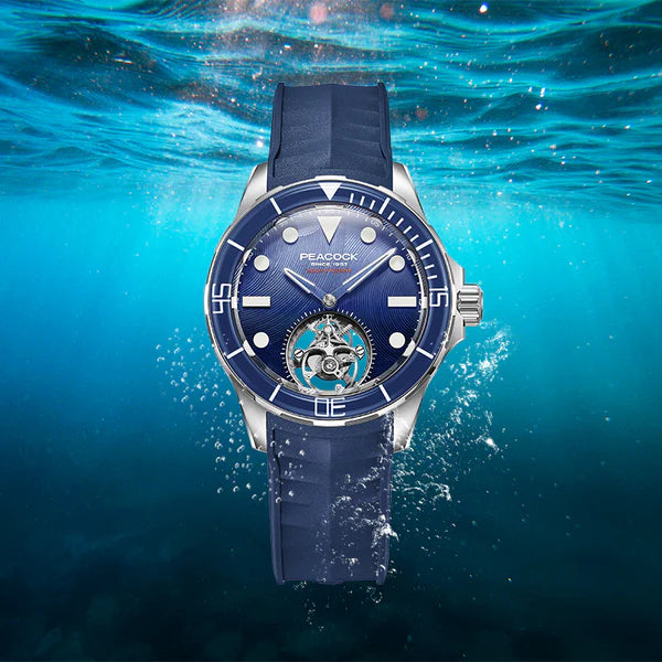 Peacock HAIYI Tourbillon Watch Diver [Limited Edition] Peacock