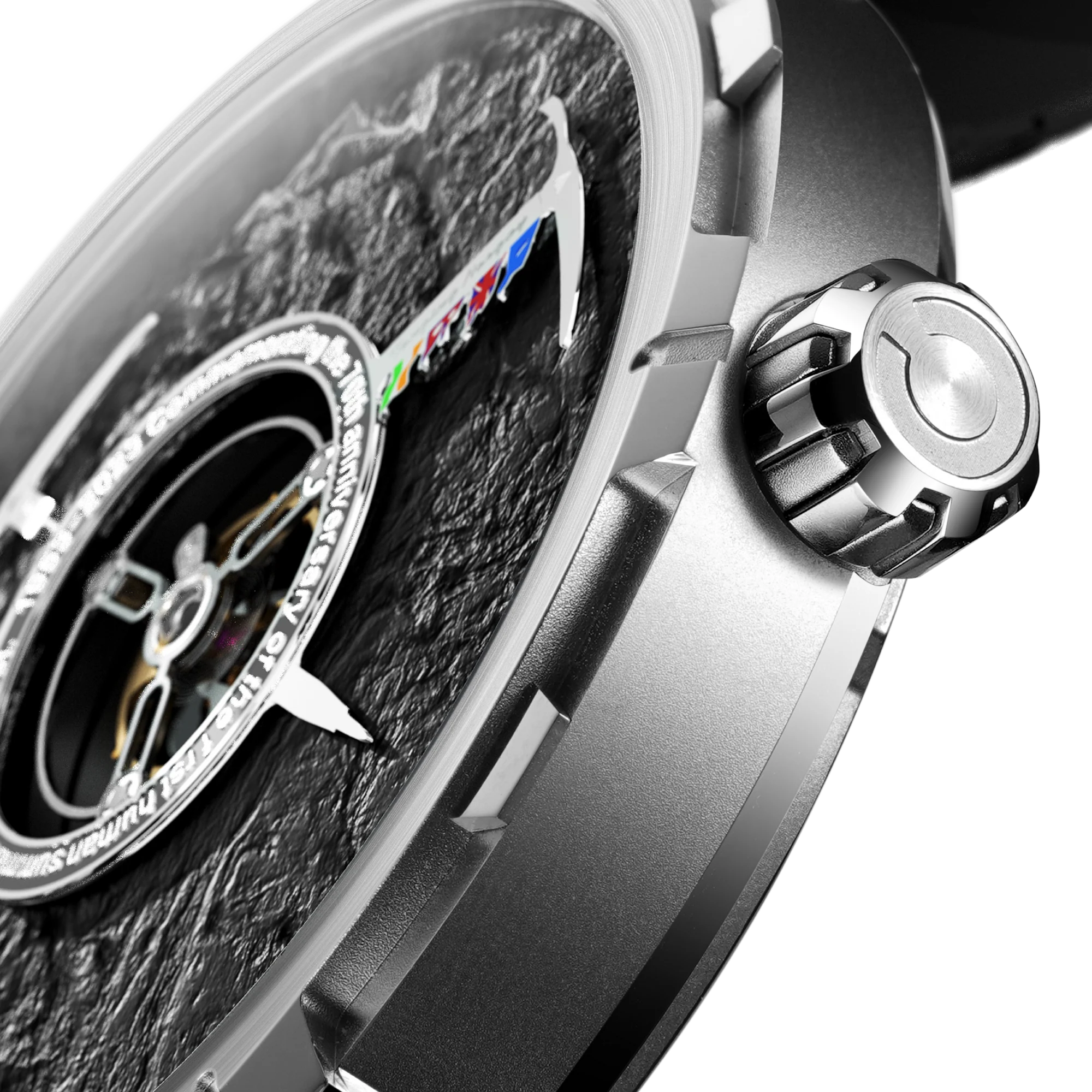 CIGA design CENTRAL TOURBILLON WATCH · EVEREST 70TH ANNIVERSARY EDITION Titanium