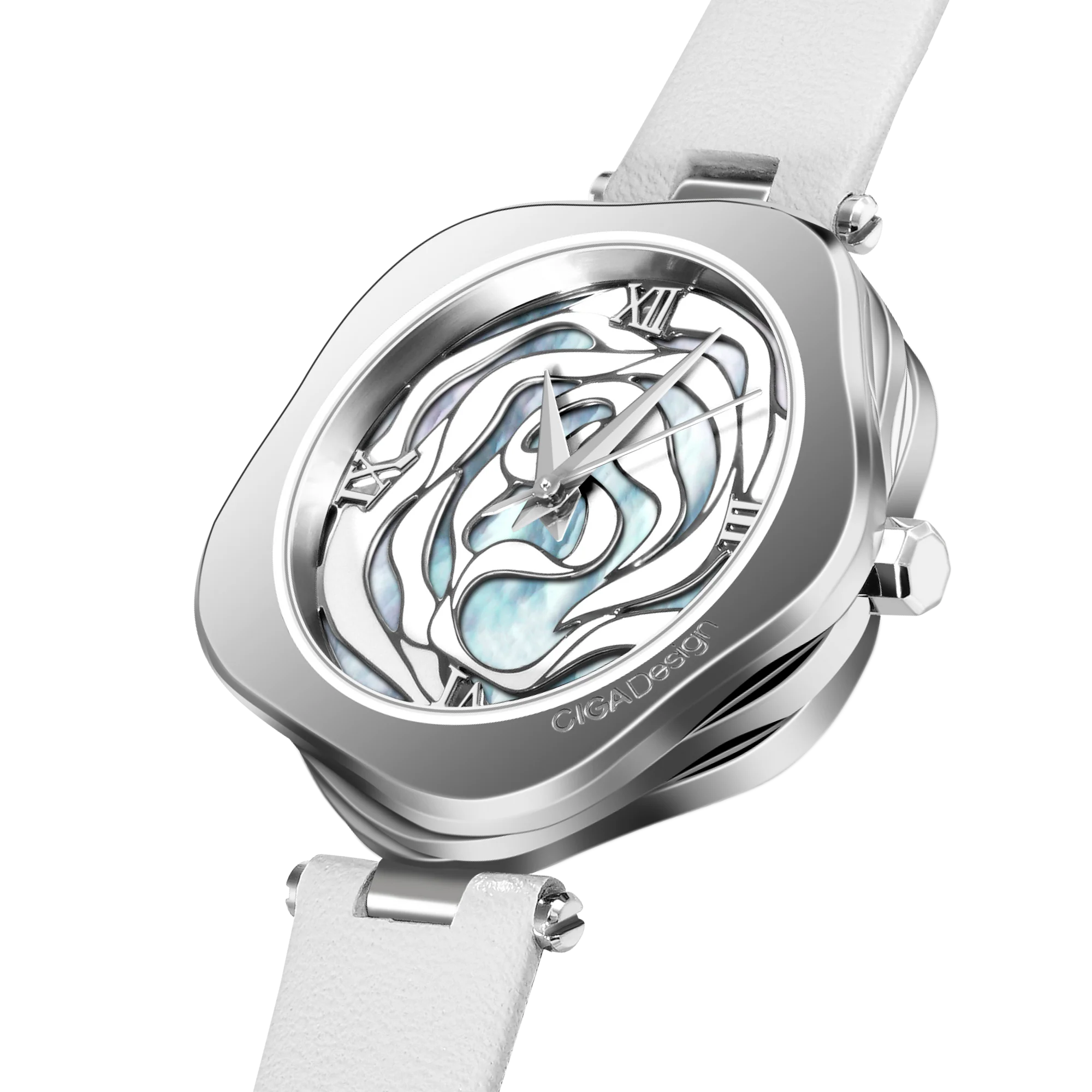 CIGA design WATCH DENMARK ROSE Leather Strap Quartz
