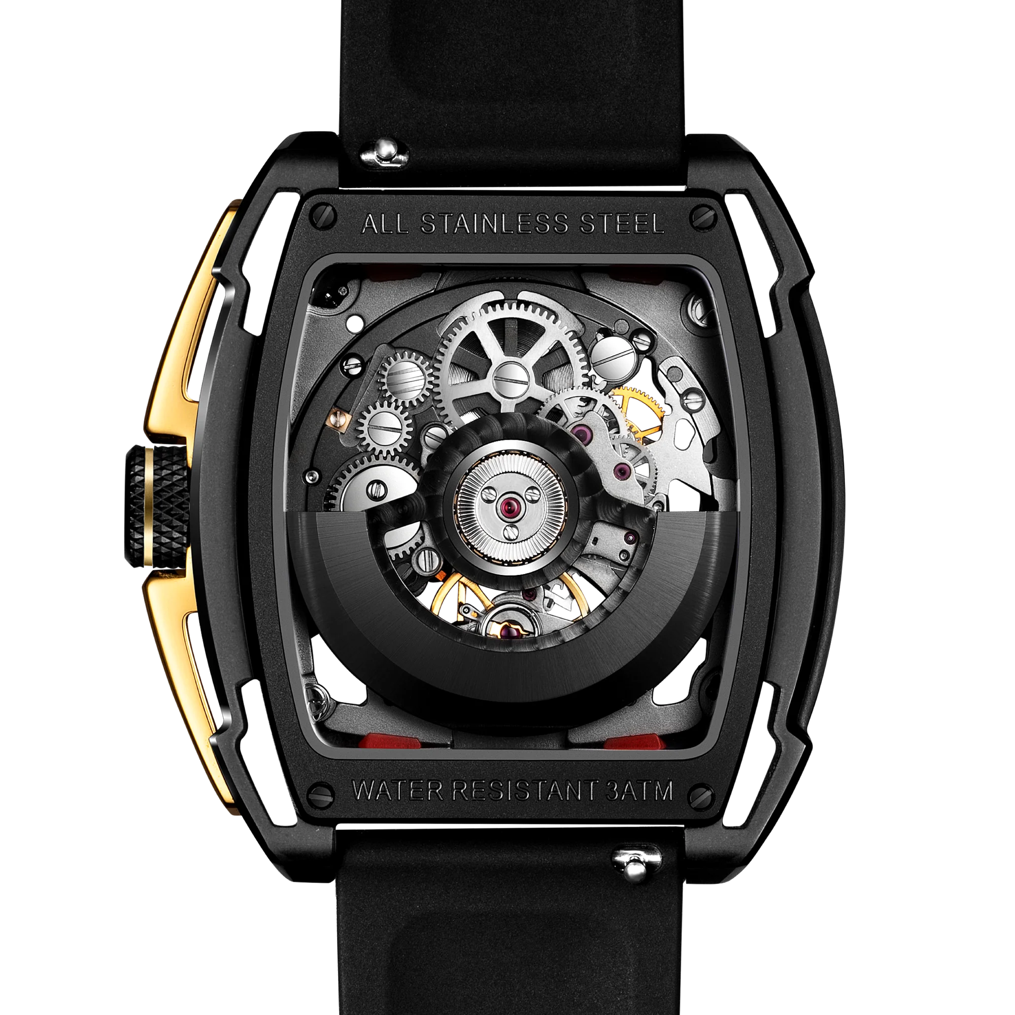 CIGA design AUTOMATIC SKELETON WATCH · EDGE EXPLORATION Black
