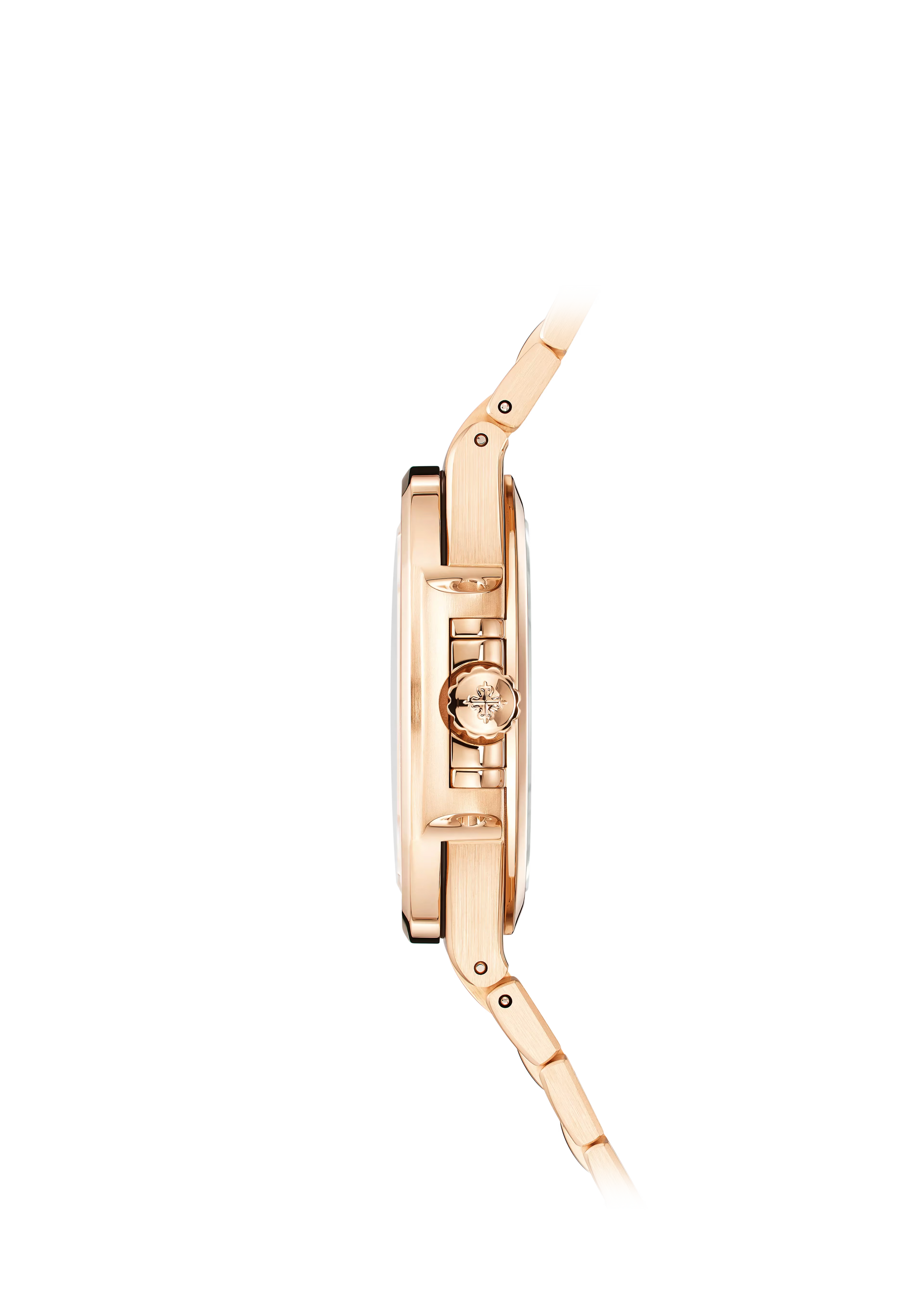 Patek Philippe Nautilus 7118/1R-010 Golden Dial 35Mm 18K Rose Gold