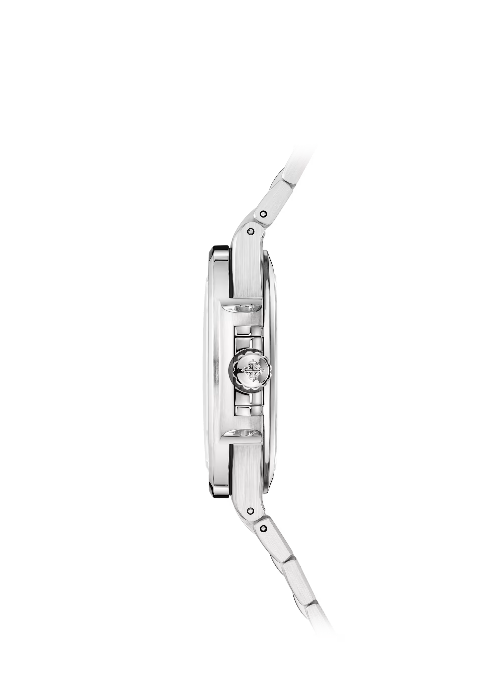ساعة باتيك فيليب نوتيلوس 7118/1A-001، مينا أزرق أوبالين، مصنوعة من الفولاذ المقاوم للصدأ