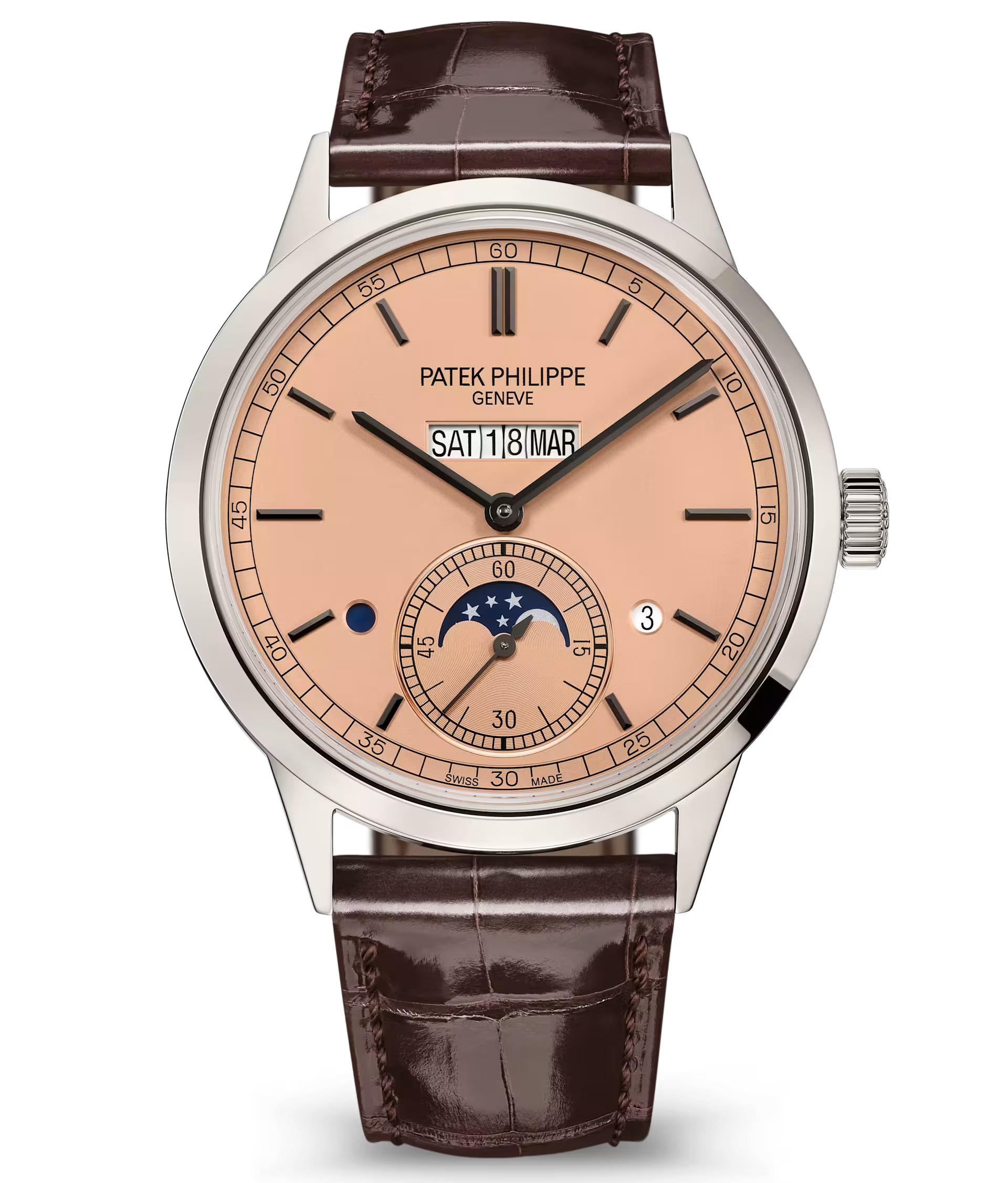 Patek Philippe Grand Complication 5236P-010 Automatic Platinum Salmon Dial 41.3mm Men’s Watch