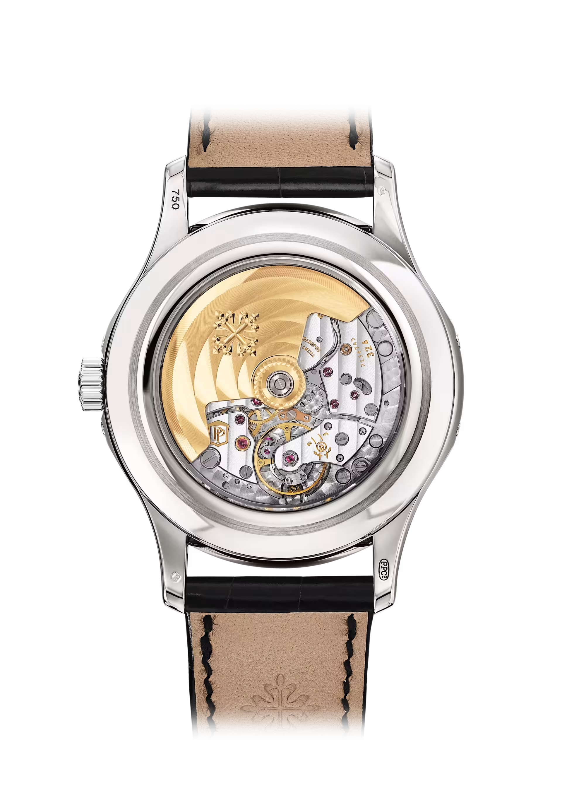 Patek Philippe Complications 5205G-013 Annual Calendar Moonphase18K White Gold Men’S Watch