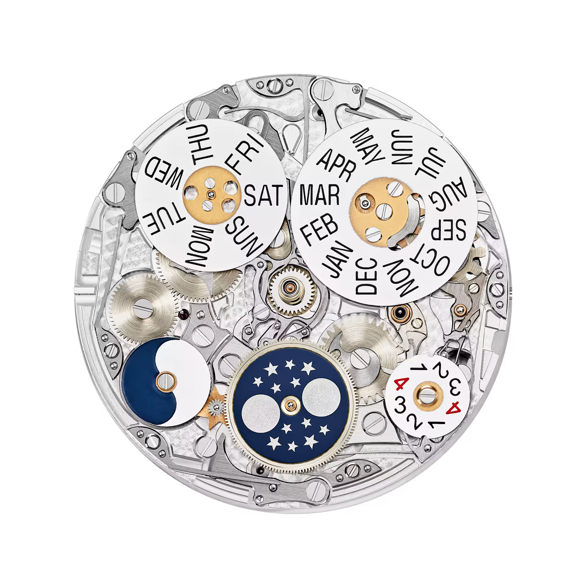 ساعة باتيك فيليب جراند كومبليكايشنز 5270P-014 بتقويم دائم، قطر 41 مم، مينا أخضر، ساعة رجالية