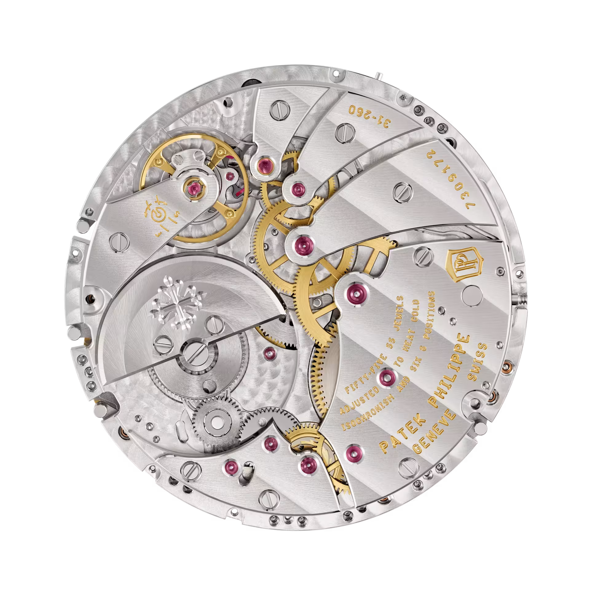 ساعة باتيك فيليب جراند كومبليكايشنز 5236P-001 ذات التقويم الدائم، مينا متدرج اللون الأزرق والأسود