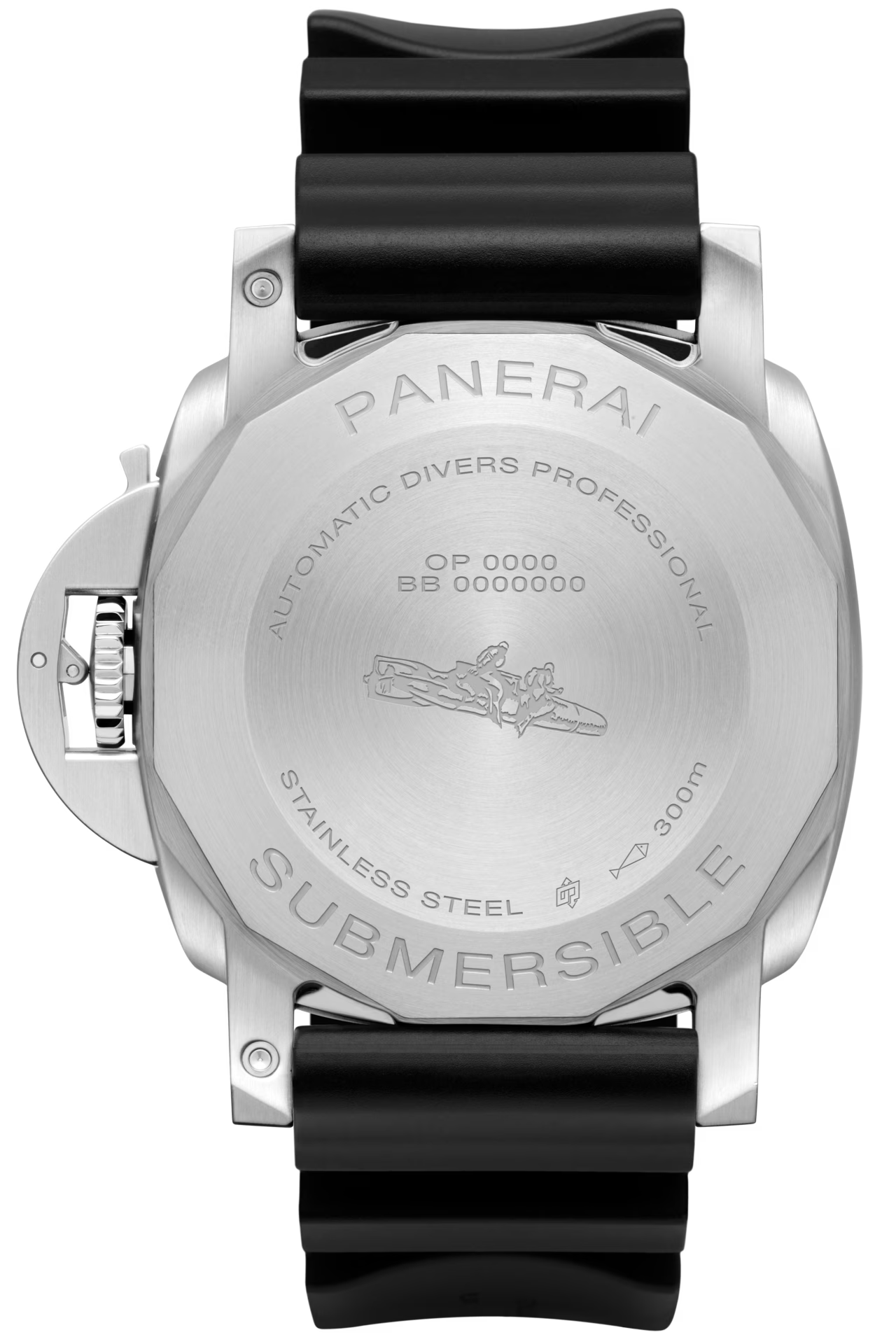 Submersible 44mm, Steel PAM01596