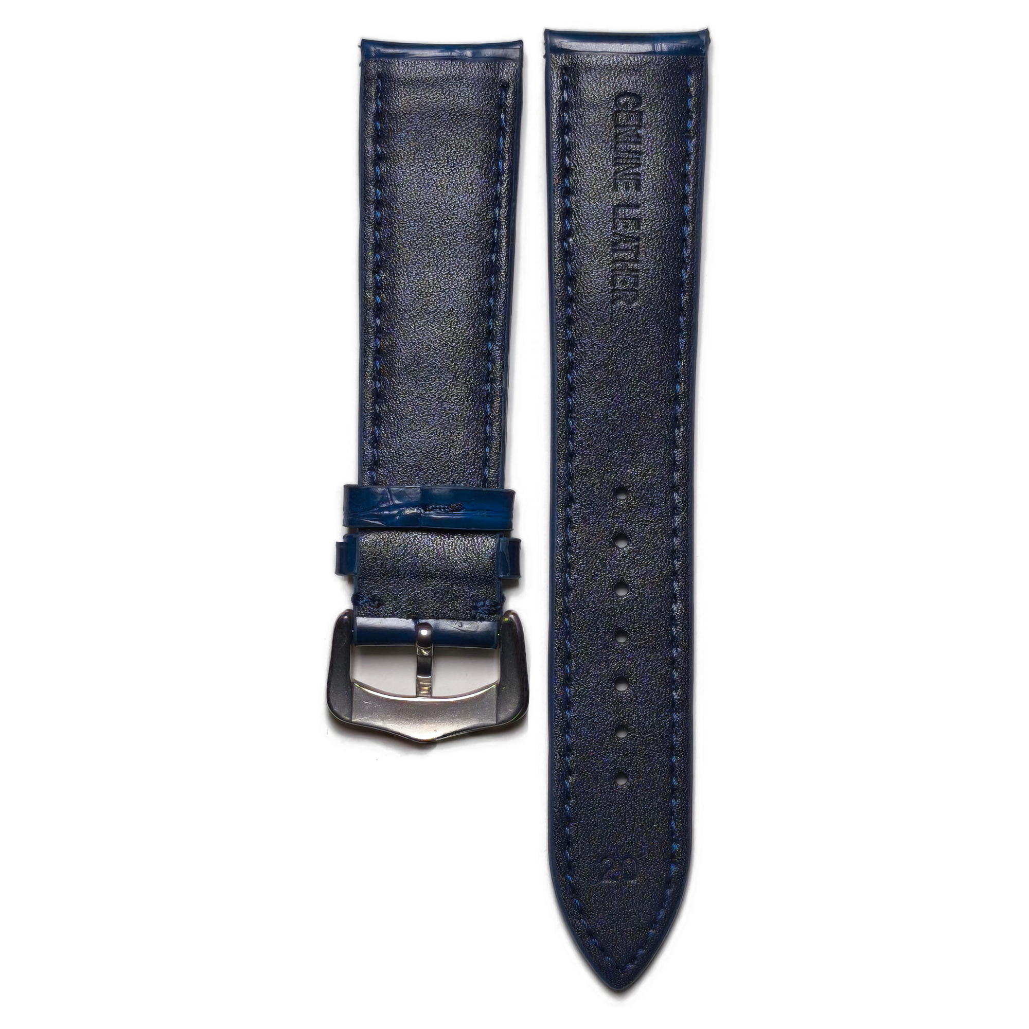 Hightone Leather Blue Band 20mm