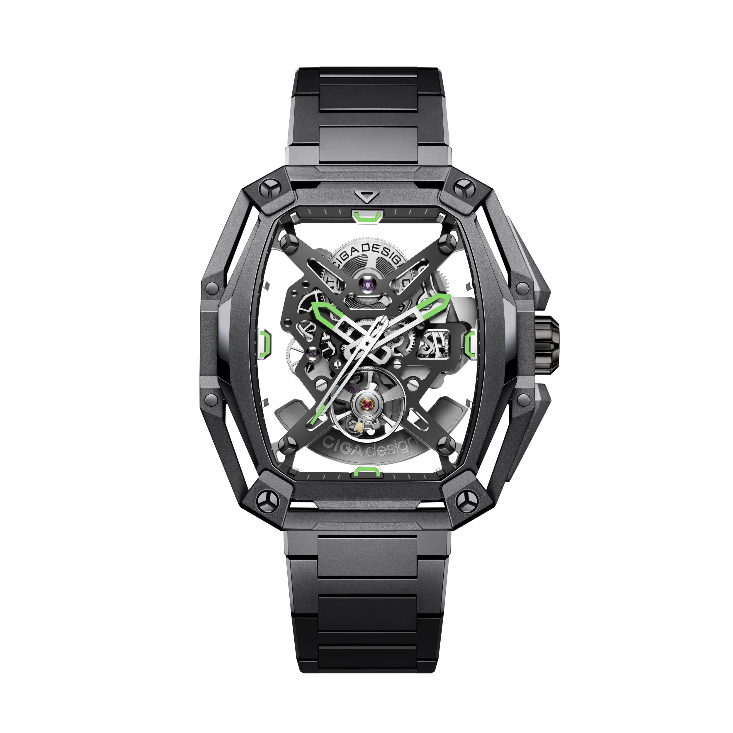 ساعة CIGA design أوتوماتيكية · HUNTER Carbon 43mm