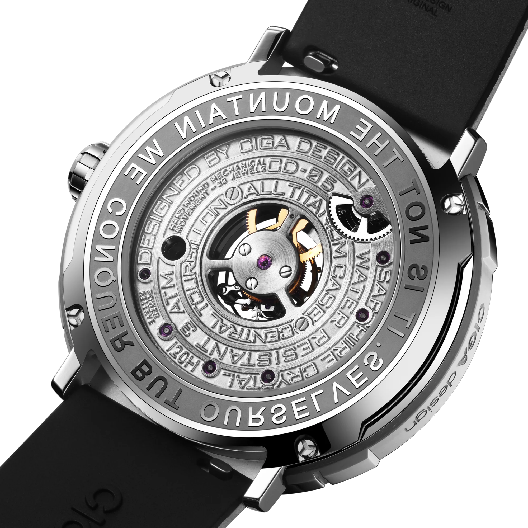 CIGA design CENTRAL TOURBILLON WATCH · EVEREST SUMMIT 45mm CIGA design
