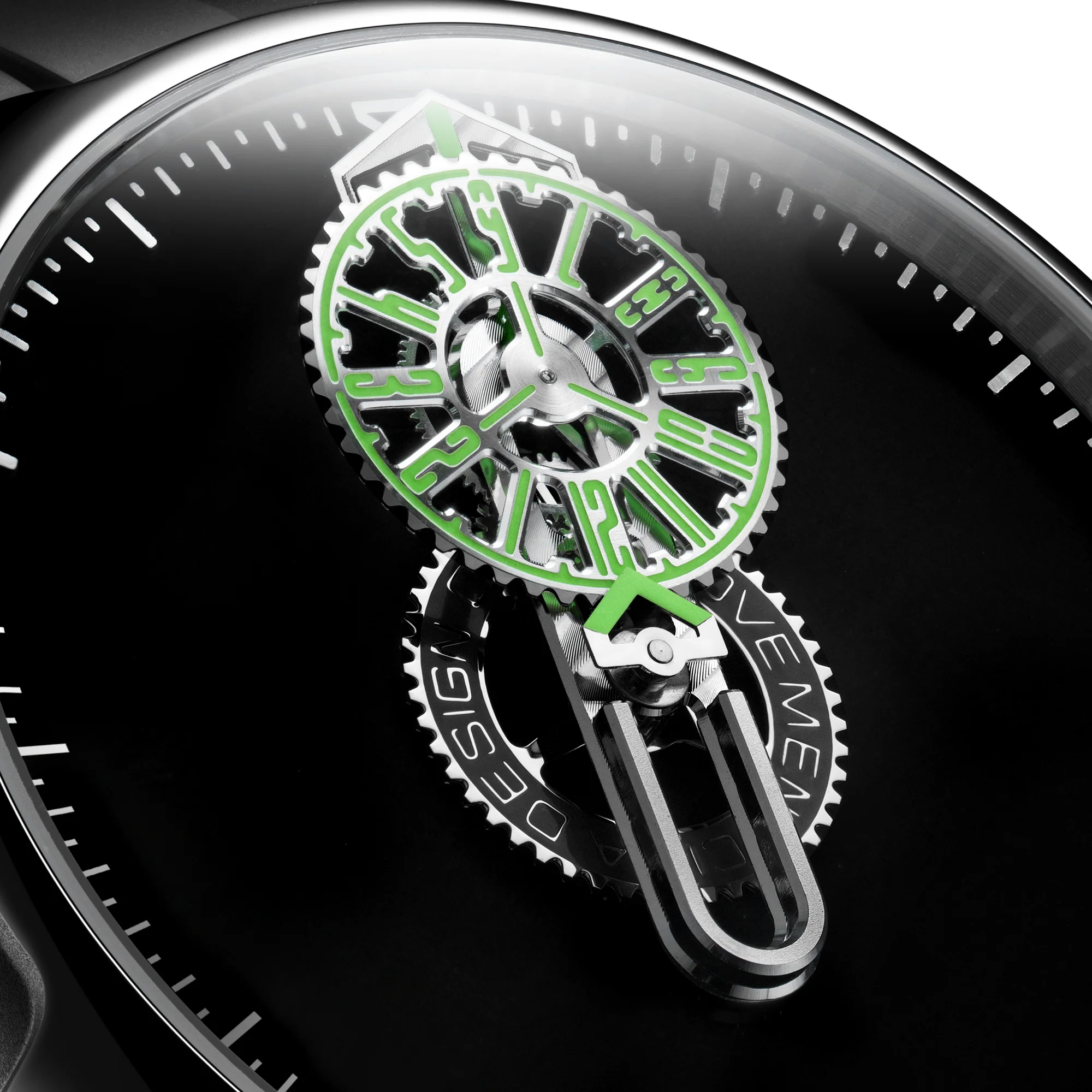 CIGA design AUTOMATIC WANDERING HOUR WATCH · TIME CIPHER CIGA design