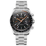 Omega Speedmaster Racing – 44.25mm – Orange accent – Two Time Zone – Unworn – Full Set